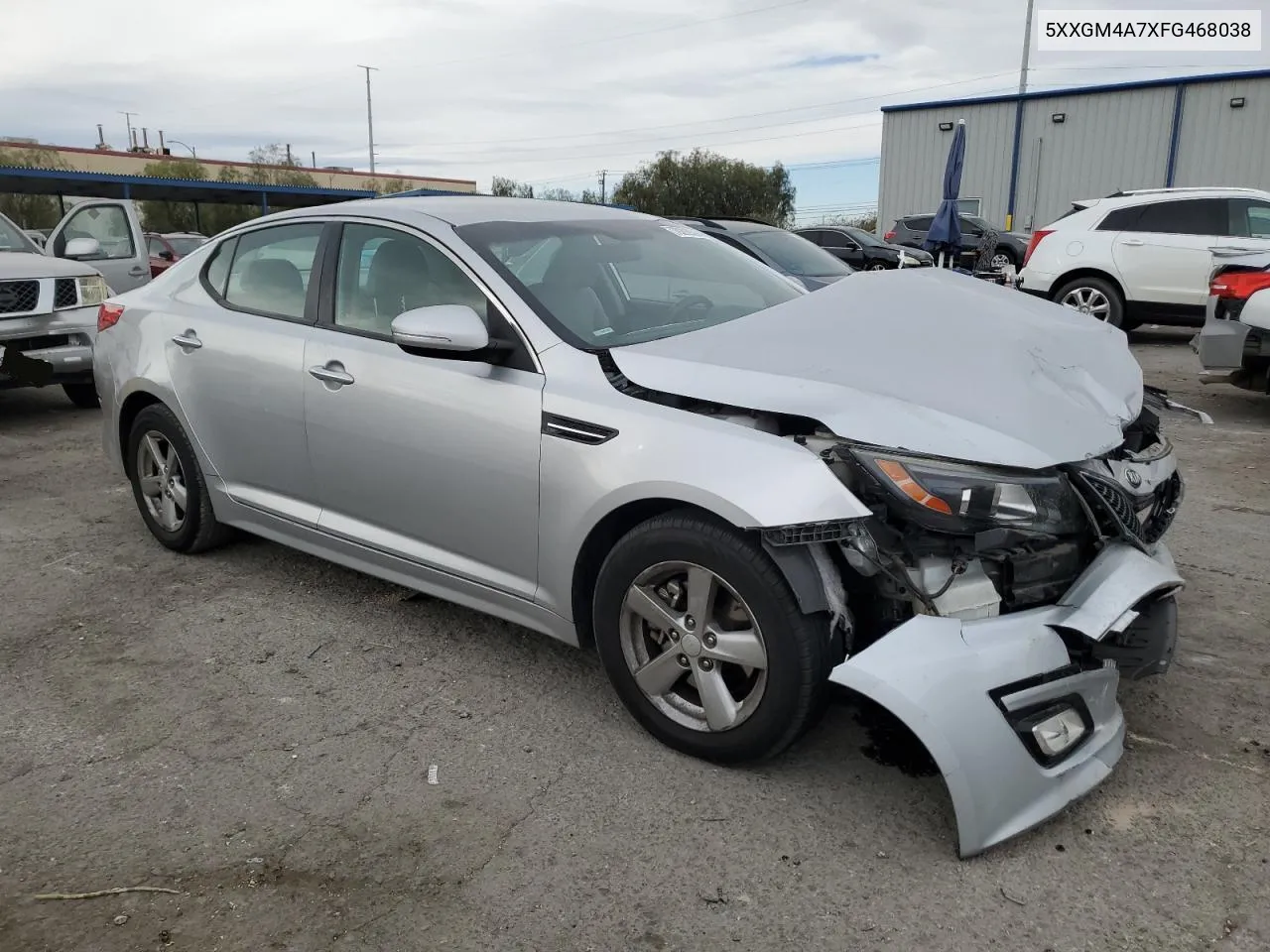 2015 Kia Optima Lx VIN: 5XXGM4A7XFG468038 Lot: 79209394