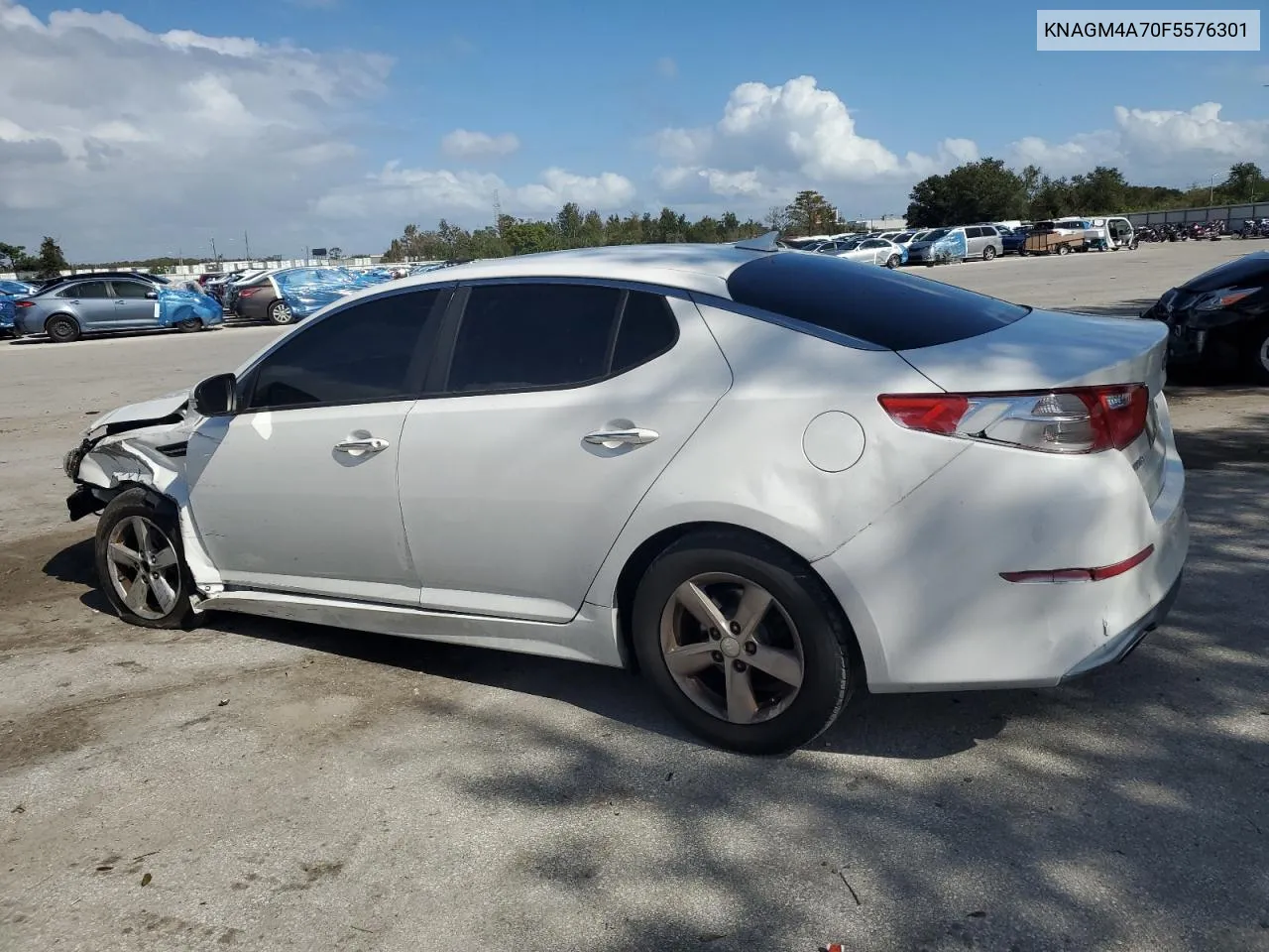 2015 Kia Optima Lx VIN: KNAGM4A70F5576301 Lot: 79216744