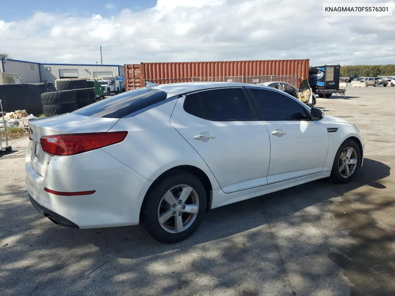 2015 Kia Optima Lx VIN: KNAGM4A70F5576301 Lot: 79216744