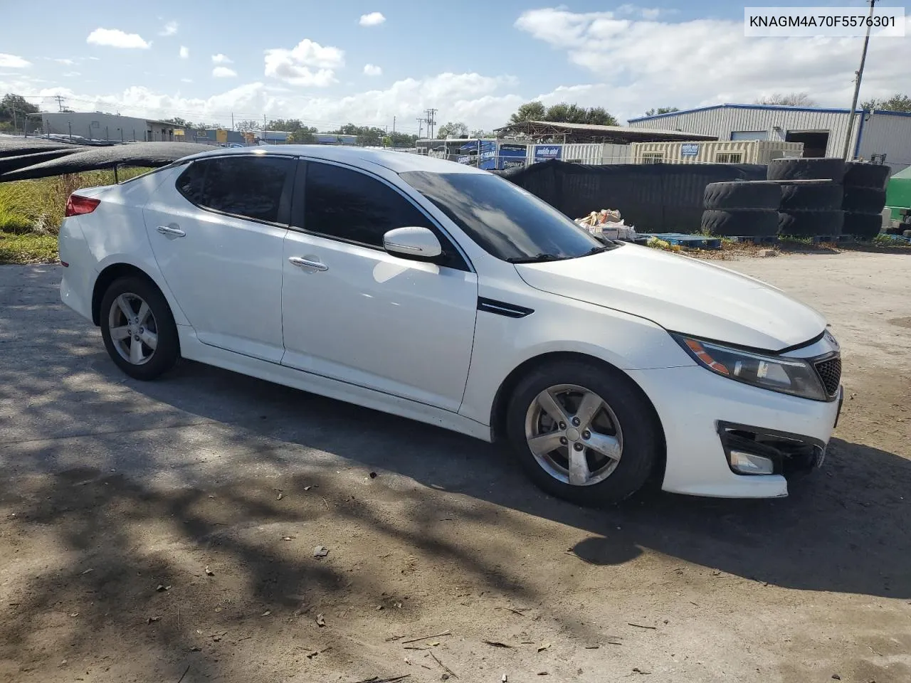 2015 Kia Optima Lx VIN: KNAGM4A70F5576301 Lot: 79216744