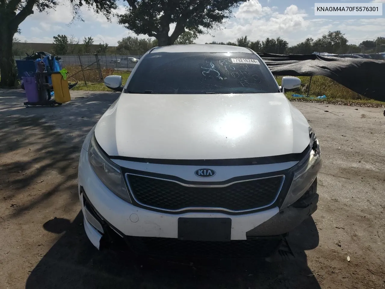 2015 Kia Optima Lx VIN: KNAGM4A70F5576301 Lot: 79216744