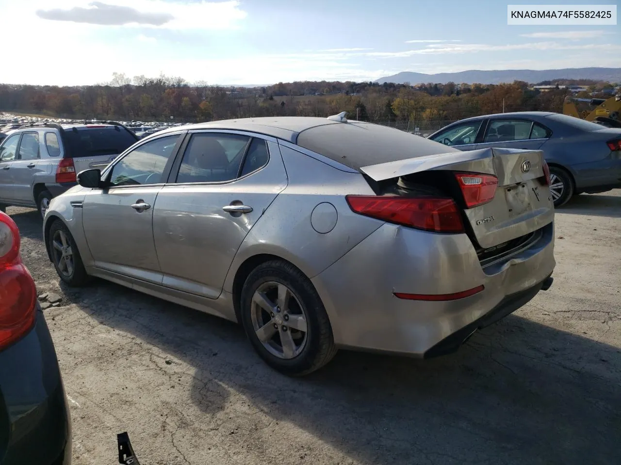 2015 Kia Optima Lx VIN: KNAGM4A74F5582425 Lot: 79237174