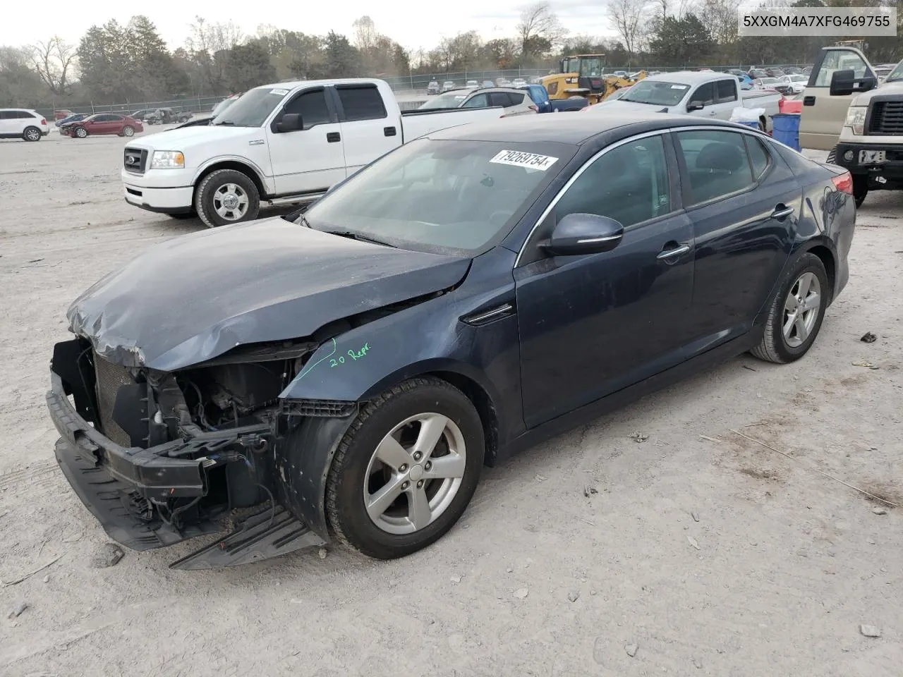 5XXGM4A7XFG469755 2015 Kia Optima Lx