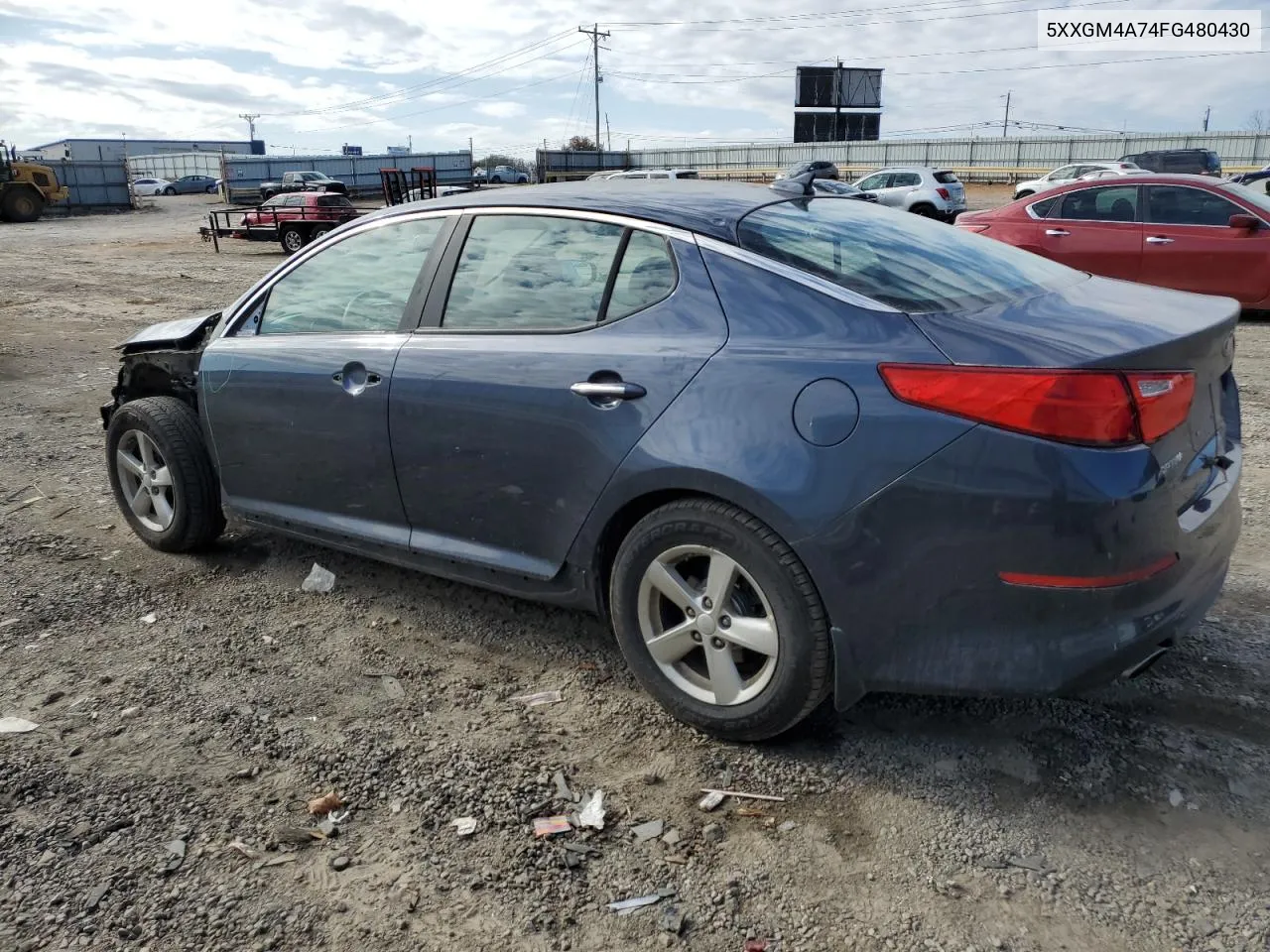 2015 Kia Optima Lx VIN: 5XXGM4A74FG480430 Lot: 79513744