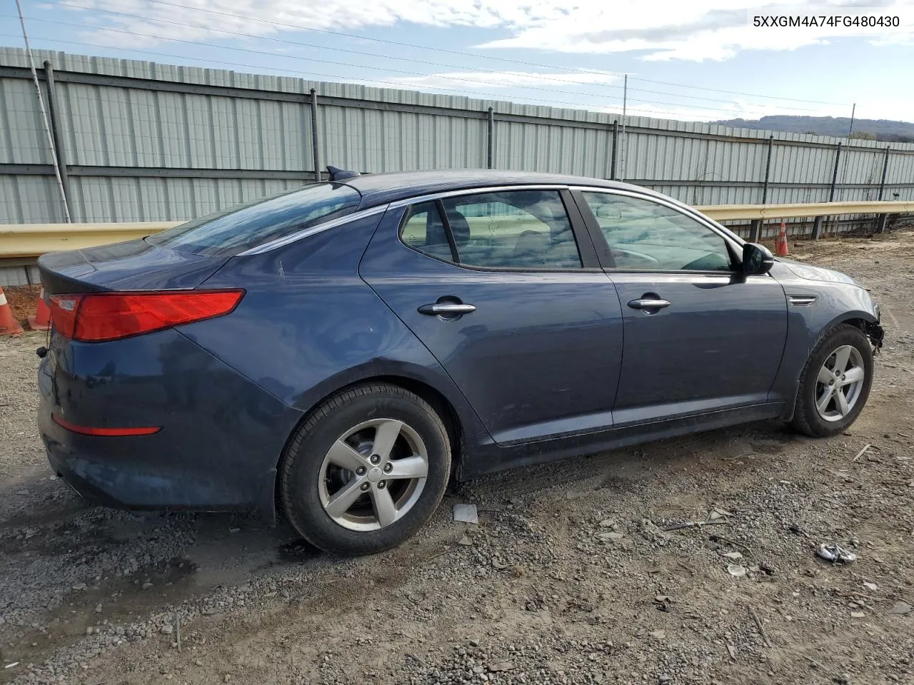 2015 Kia Optima Lx VIN: 5XXGM4A74FG480430 Lot: 79513744