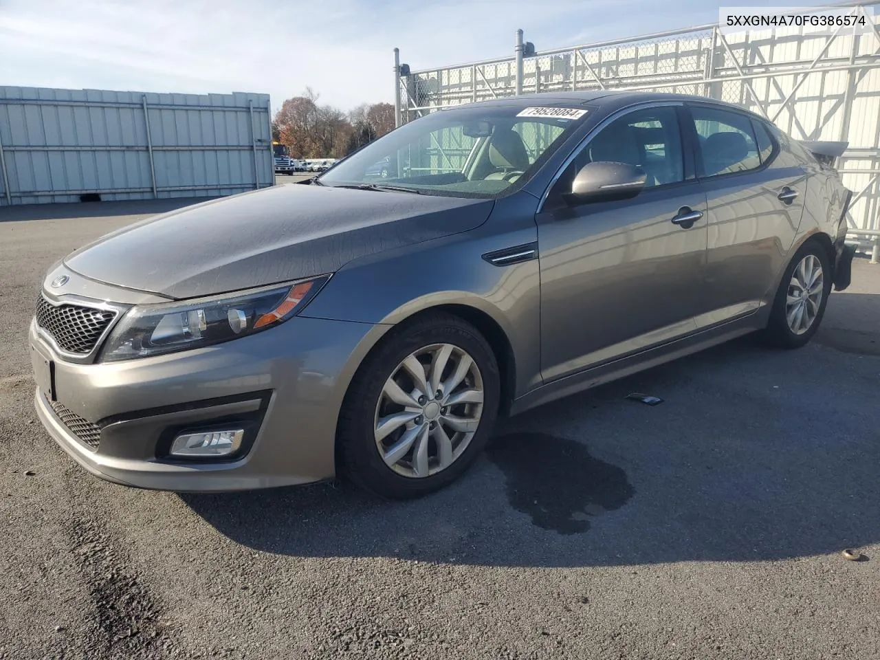 2015 Kia Optima Ex VIN: 5XXGN4A70FG386574 Lot: 79528084