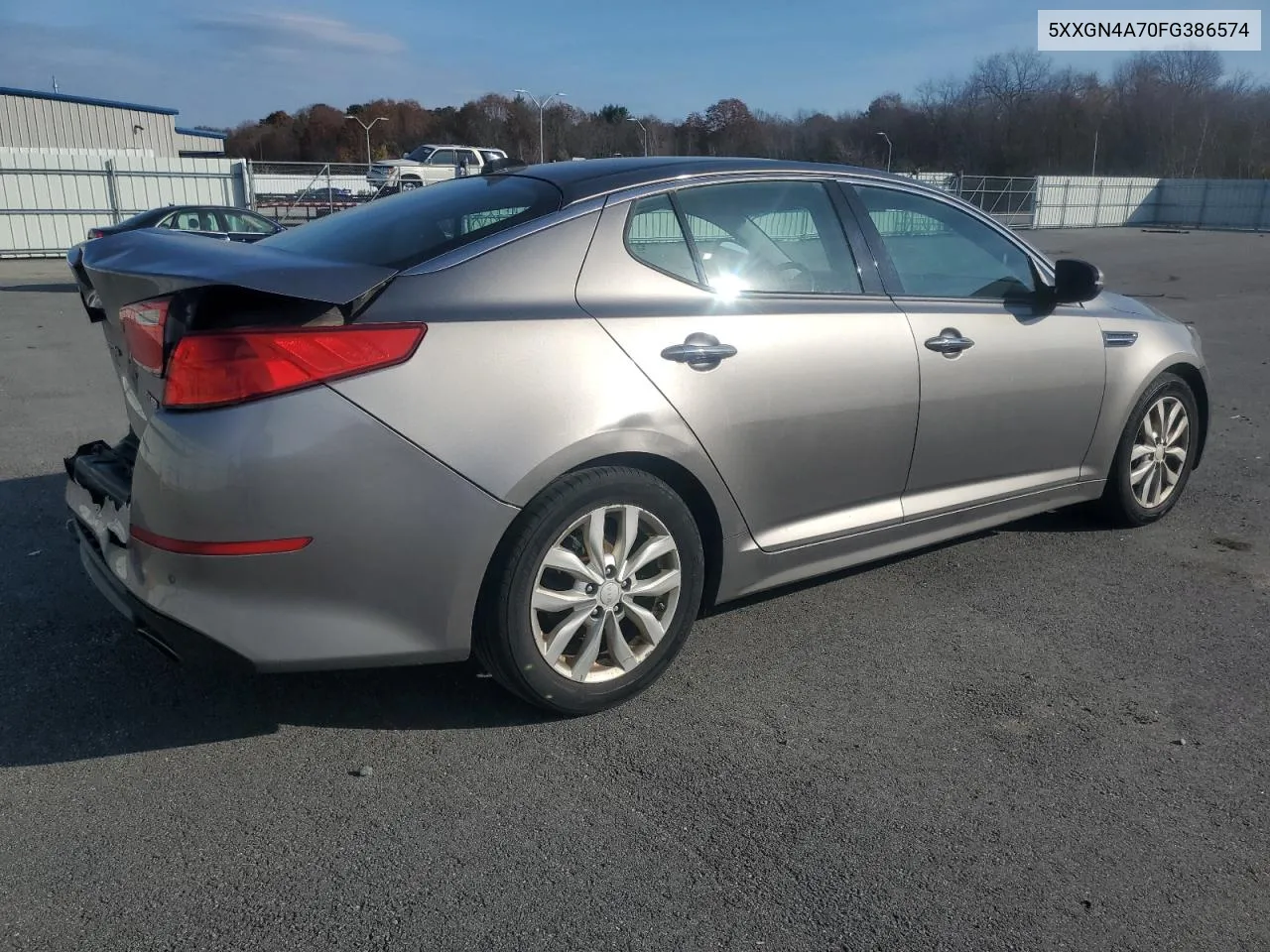 2015 Kia Optima Ex VIN: 5XXGN4A70FG386574 Lot: 79528084