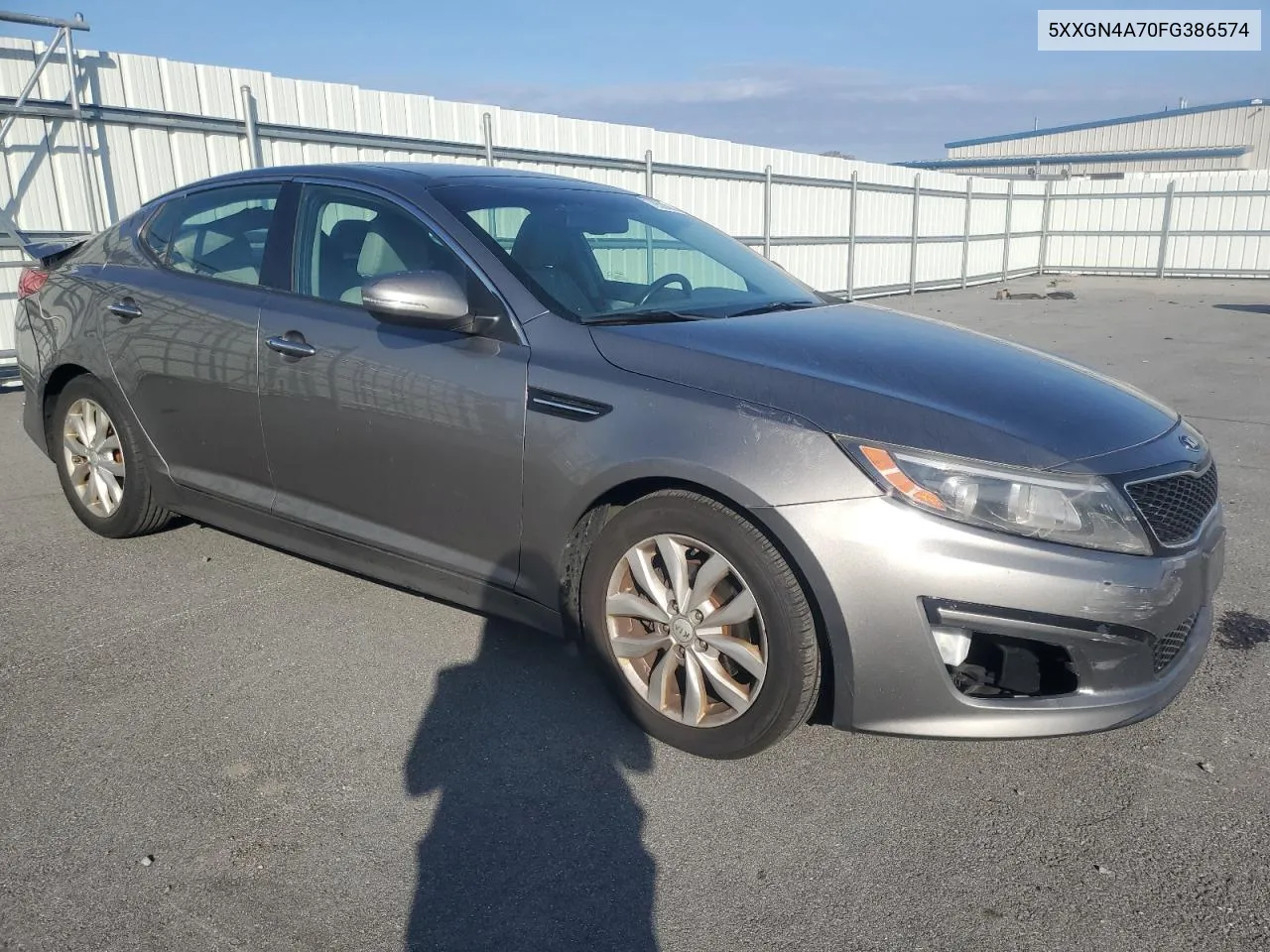 2015 Kia Optima Ex VIN: 5XXGN4A70FG386574 Lot: 79528084