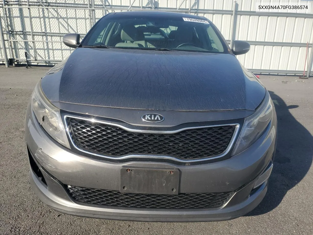 2015 Kia Optima Ex VIN: 5XXGN4A70FG386574 Lot: 79528084