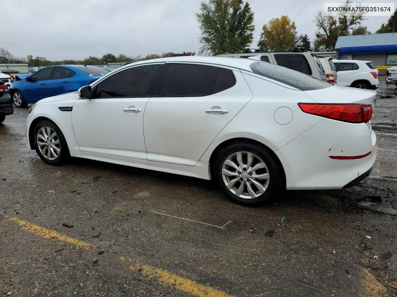 2015 Kia Optima Ex VIN: 5XXGN4A75FG351674 Lot: 79550464