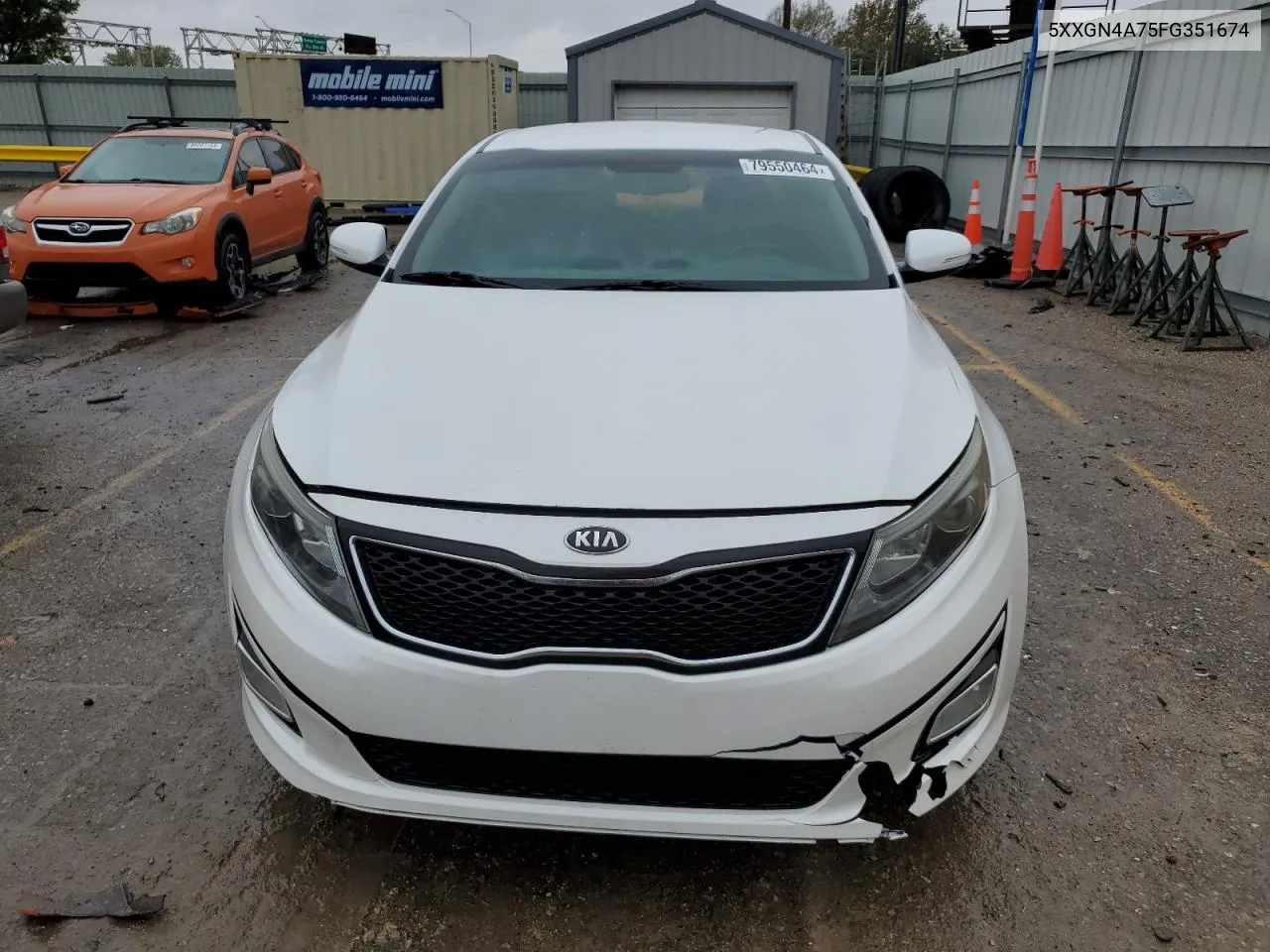 2015 Kia Optima Ex VIN: 5XXGN4A75FG351674 Lot: 79550464