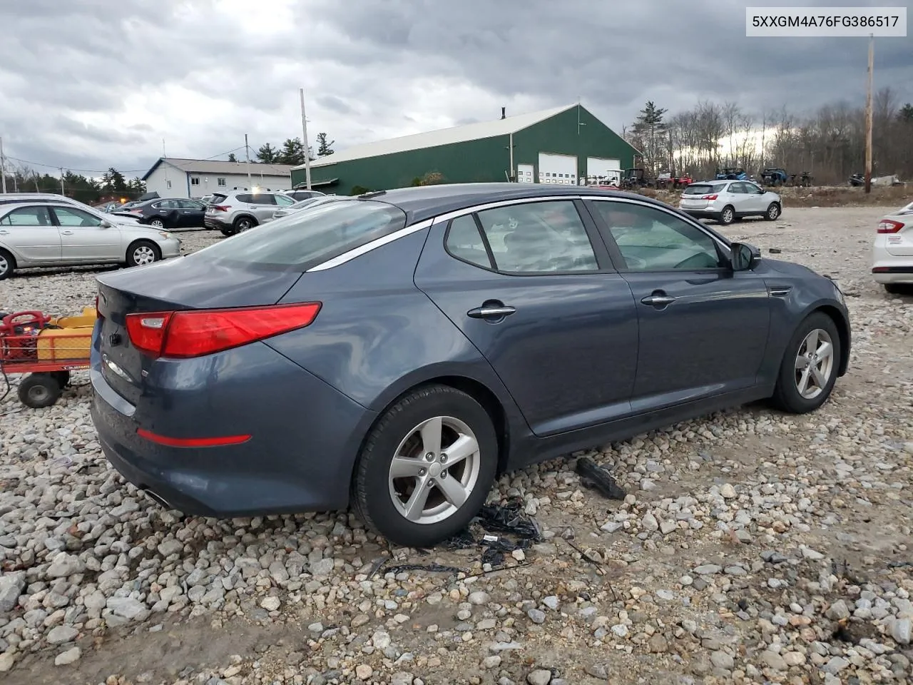 2015 Kia Optima Lx VIN: 5XXGM4A76FG386517 Lot: 79726974