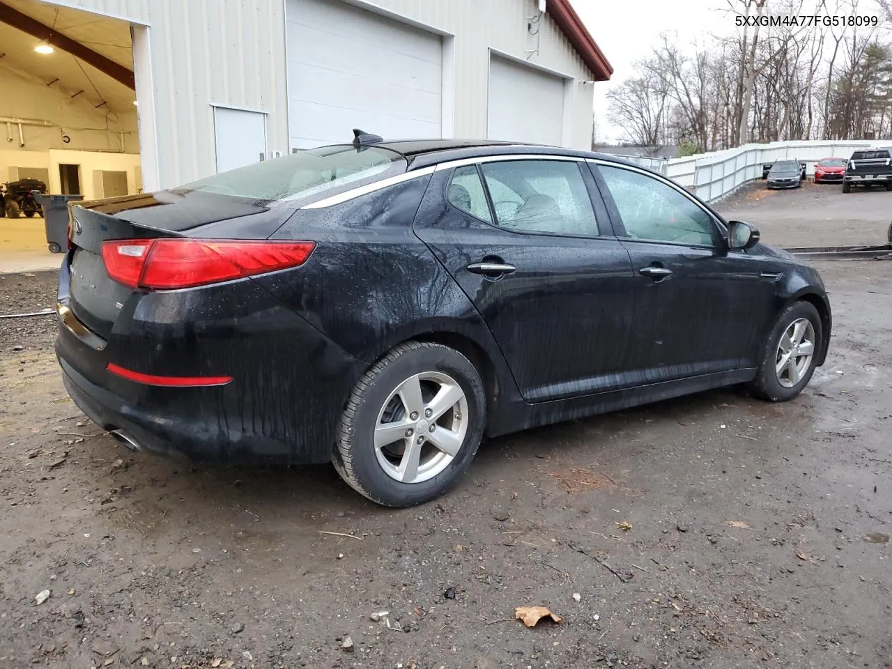 2015 Kia Optima Lx VIN: 5XXGM4A77FG518099 Lot: 79845654