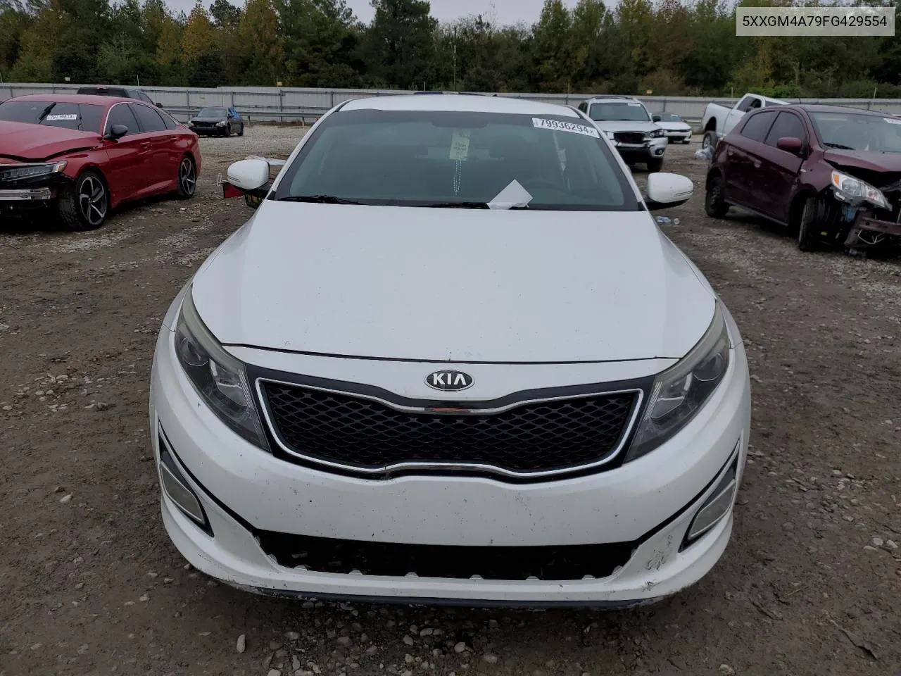 2015 Kia Optima Lx VIN: 5XXGM4A79FG429554 Lot: 79936294