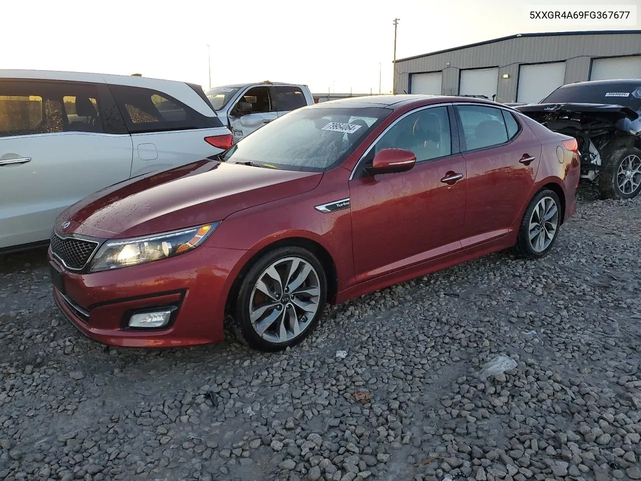 2015 Kia Optima Sx VIN: 5XXGR4A69FG367677 Lot: 79954064