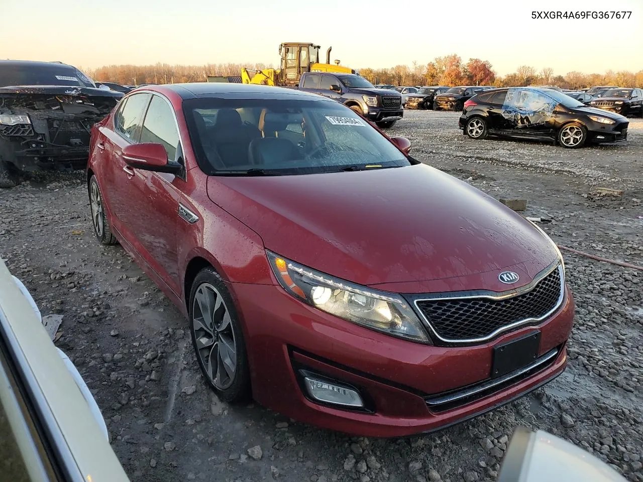 2015 Kia Optima Sx VIN: 5XXGR4A69FG367677 Lot: 79954064