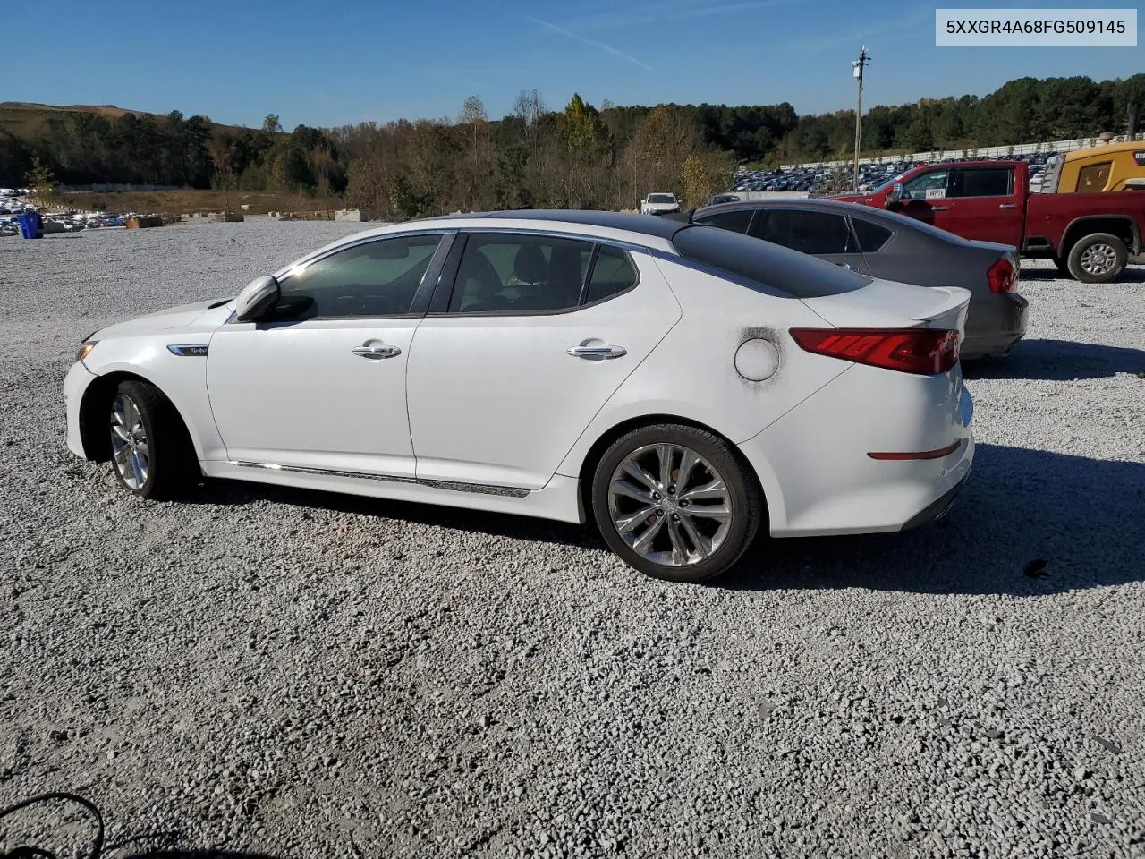 2015 Kia Optima Sx VIN: 5XXGR4A68FG509145 Lot: 80034804