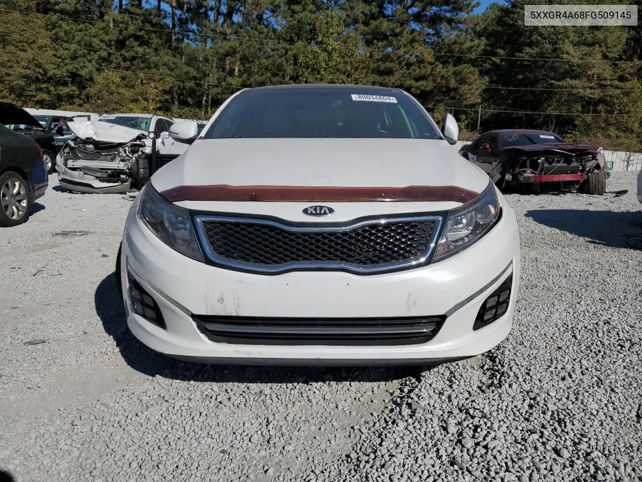 2015 Kia Optima Sx VIN: 5XXGR4A68FG509145 Lot: 80034804