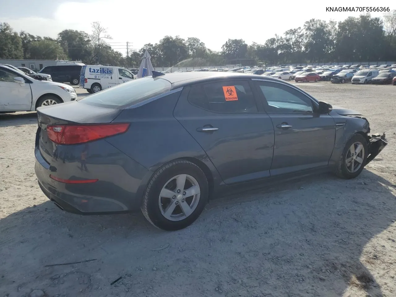 2015 Kia Optima Lx VIN: KNAGM4A70F5566366 Lot: 80204284