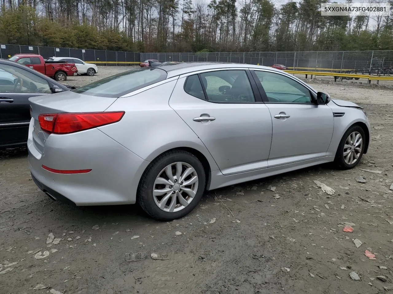 2015 Kia Optima Ex VIN: 5XXGN4A73FG402881 Lot: 80598593