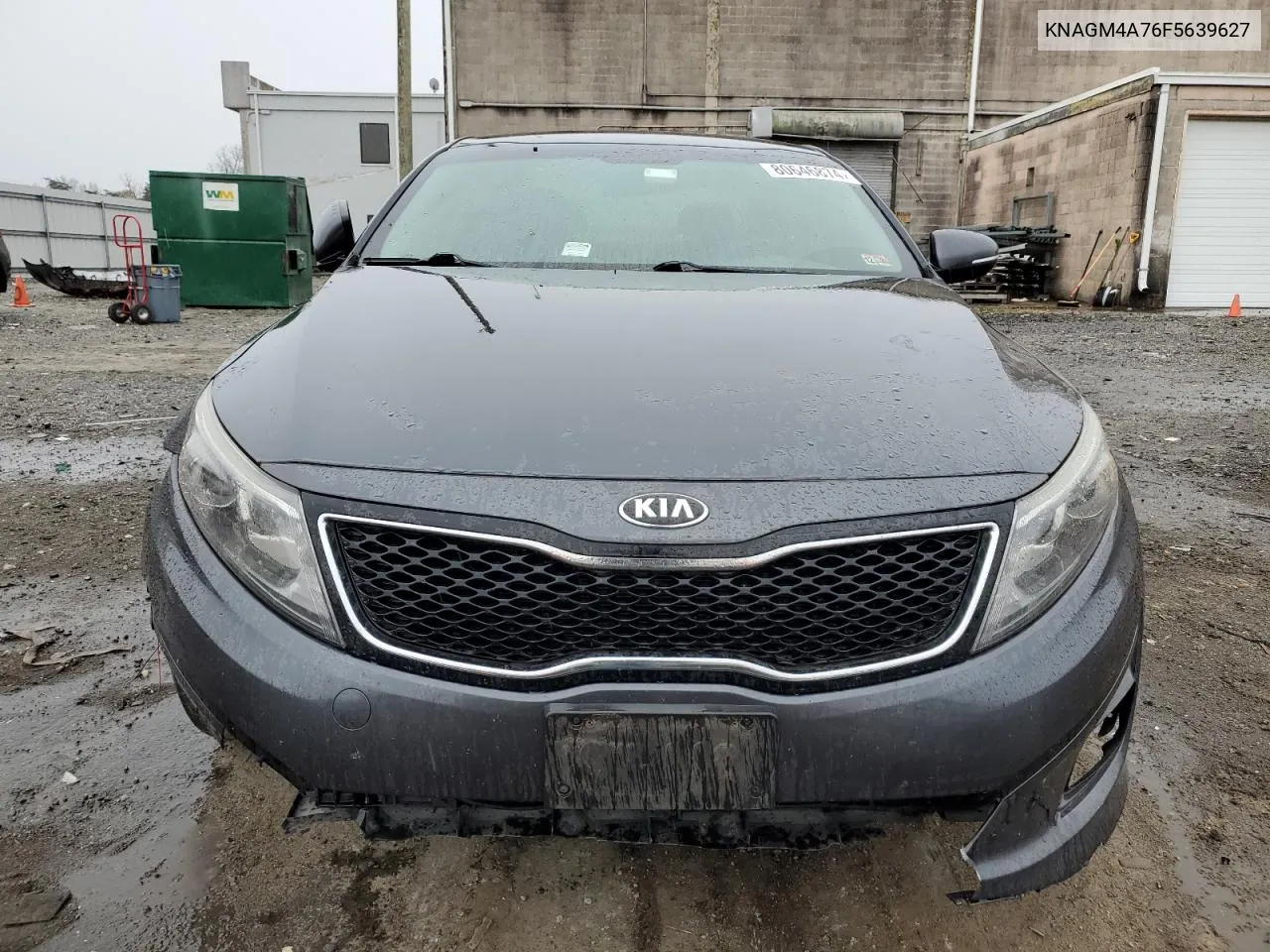 2015 Kia Optima Lx VIN: KNAGM4A76F5639627 Lot: 80646874