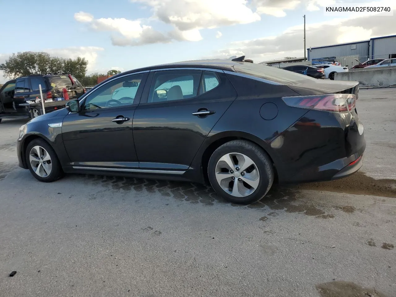 2015 Kia Optima Hybrid VIN: KNAGM4AD2F5082740 Lot: 80694344