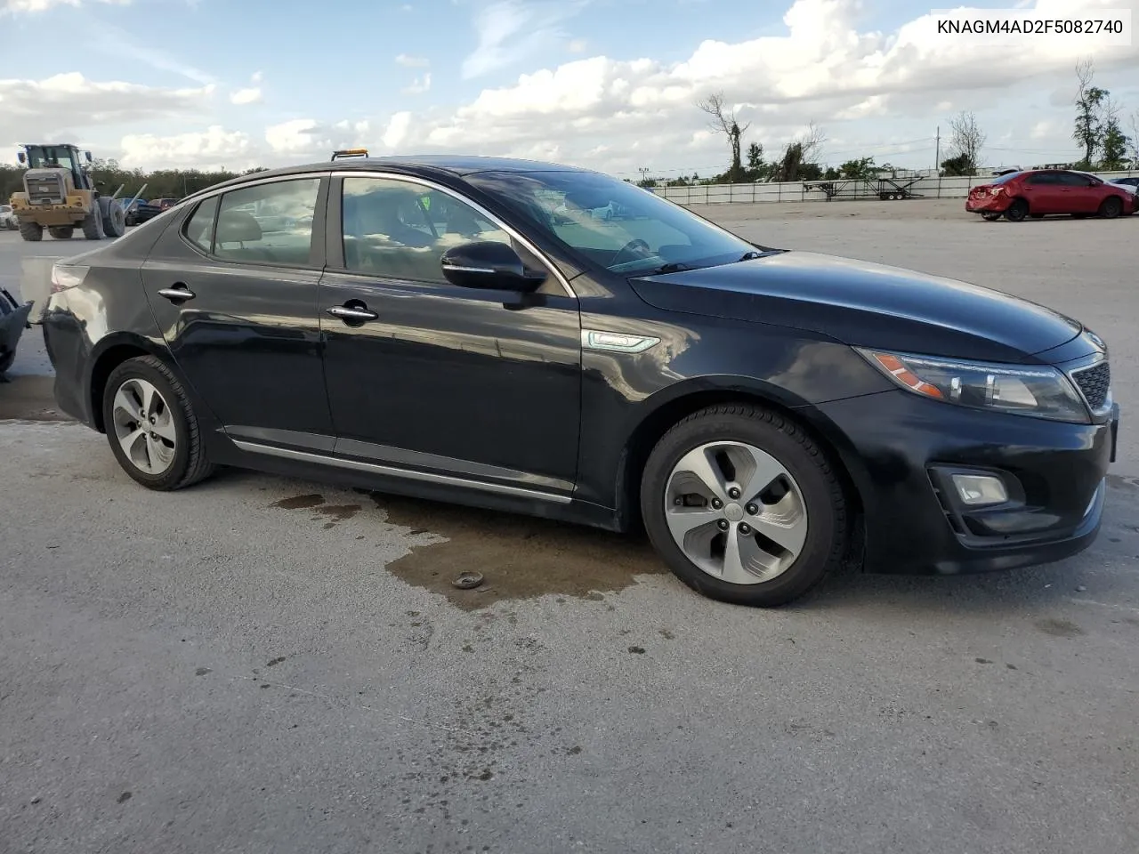 2015 Kia Optima Hybrid VIN: KNAGM4AD2F5082740 Lot: 80694344