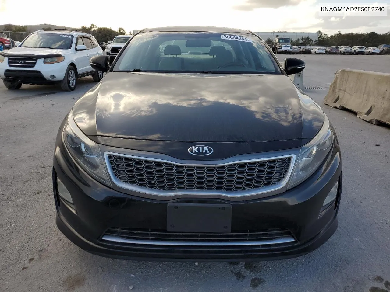 2015 Kia Optima Hybrid VIN: KNAGM4AD2F5082740 Lot: 80694344