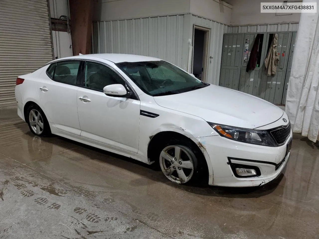 2015 Kia Optima Lx VIN: 5XXGM4A7XFG438831 Lot: 80726354