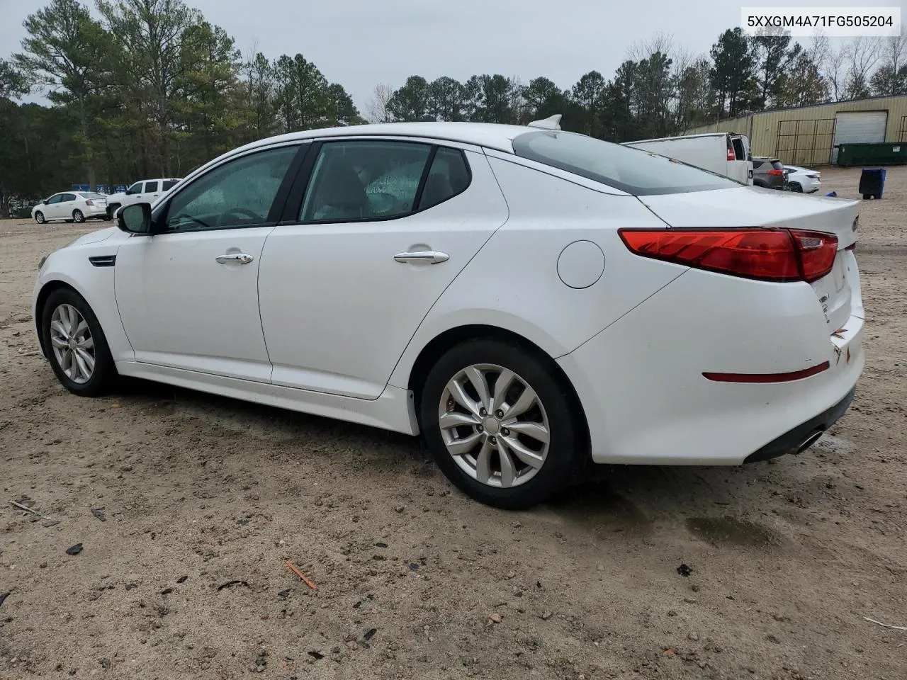 2015 Kia Optima Lx VIN: 5XXGM4A71FG505204 Lot: 80750404