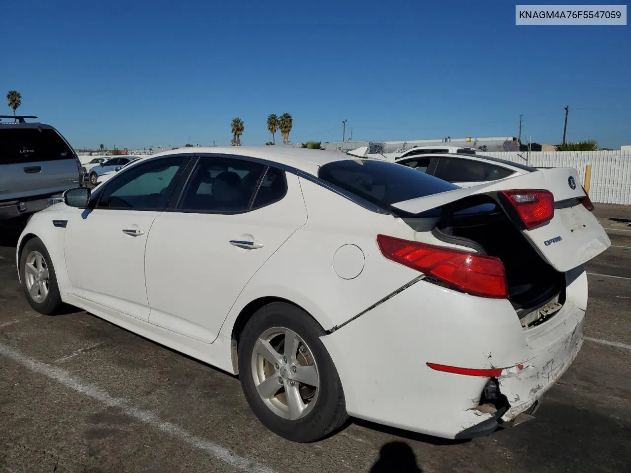 2015 Kia Optima Lx VIN: KNAGM4A76F5547059 Lot: 80753854