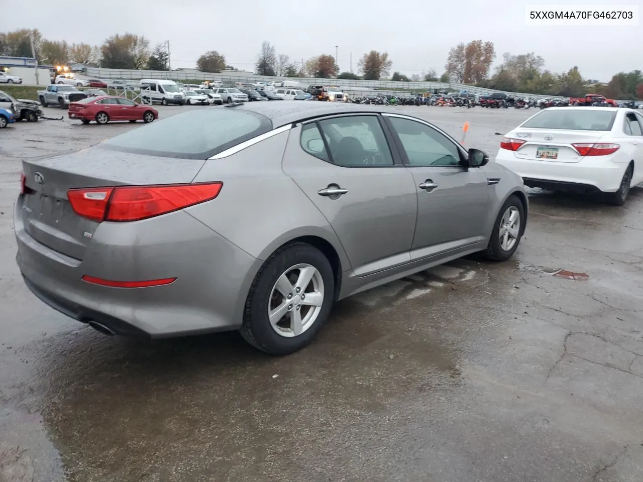 2015 Kia Optima Lx VIN: 5XXGM4A70FG462703 Lot: 80904064