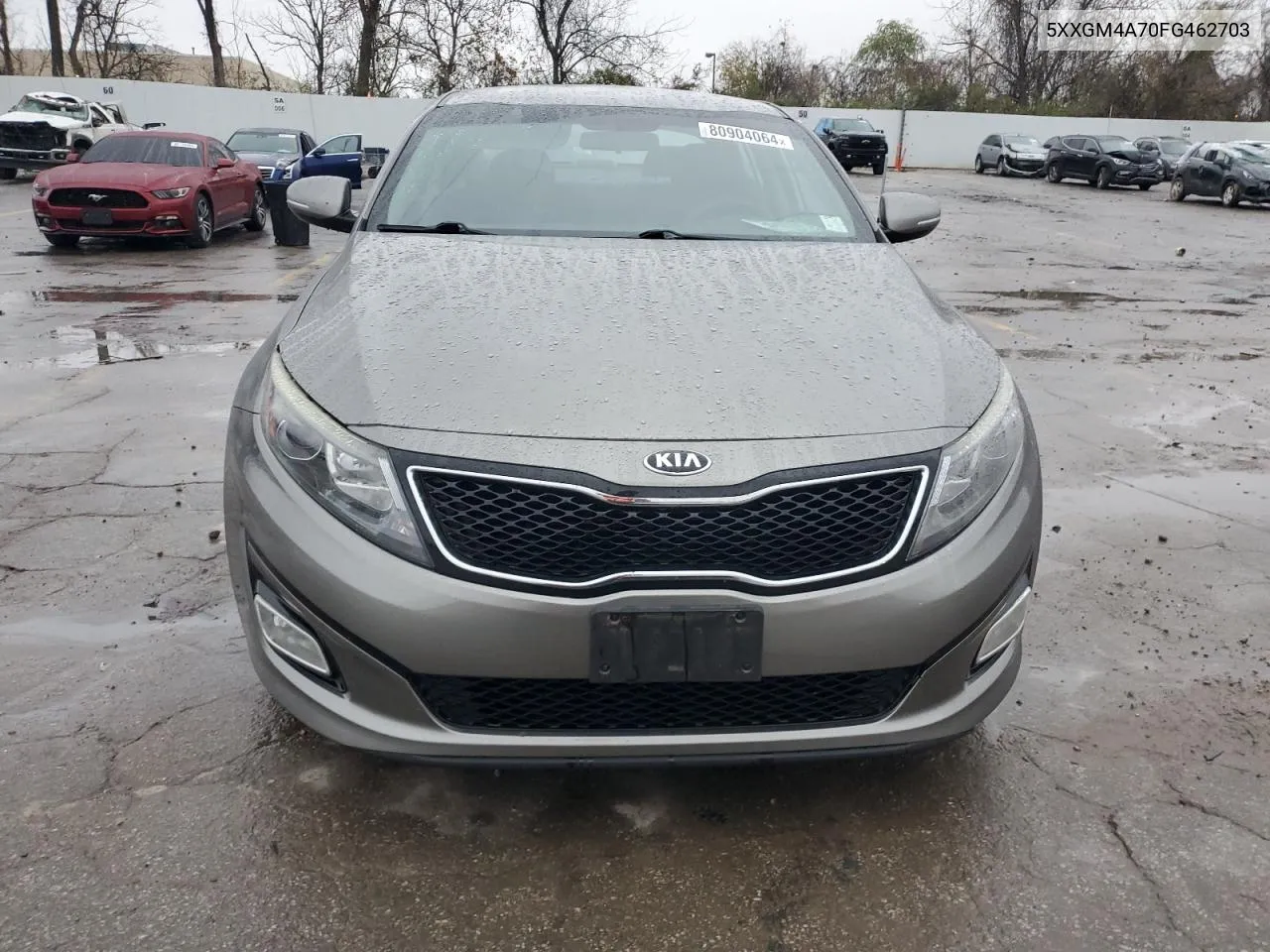 2015 Kia Optima Lx VIN: 5XXGM4A70FG462703 Lot: 80904064