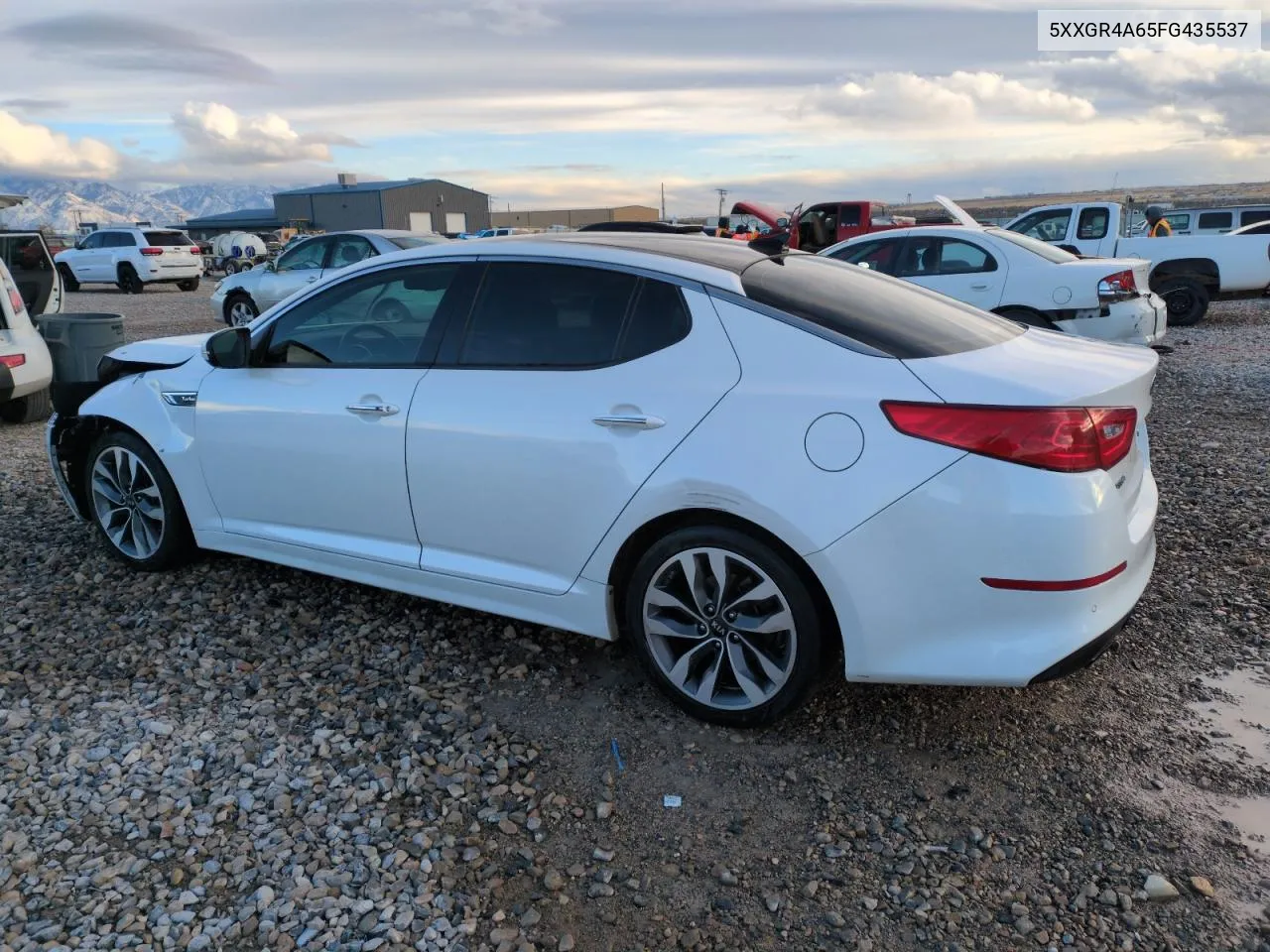 2015 Kia Optima Sx VIN: 5XXGR4A65FG435537 Lot: 80931744