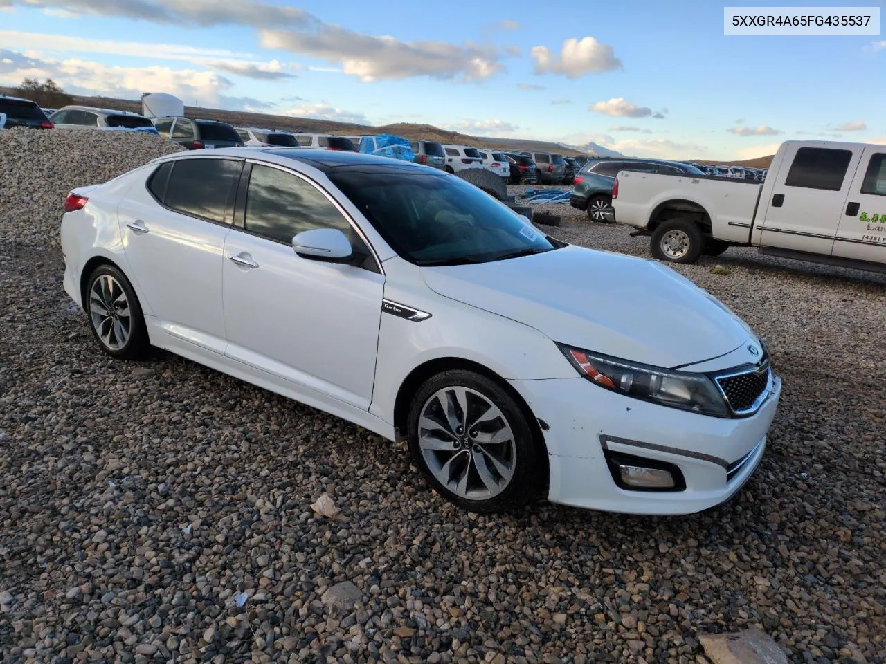 2015 Kia Optima Sx VIN: 5XXGR4A65FG435537 Lot: 80931744