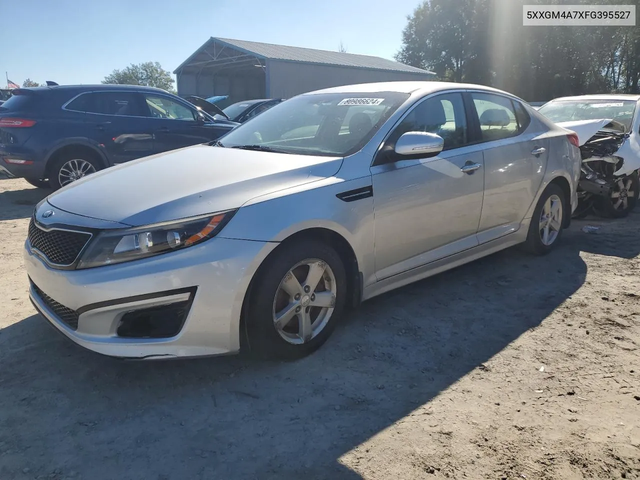 2015 Kia Optima Lx VIN: 5XXGM4A7XFG395527 Lot: 80986624