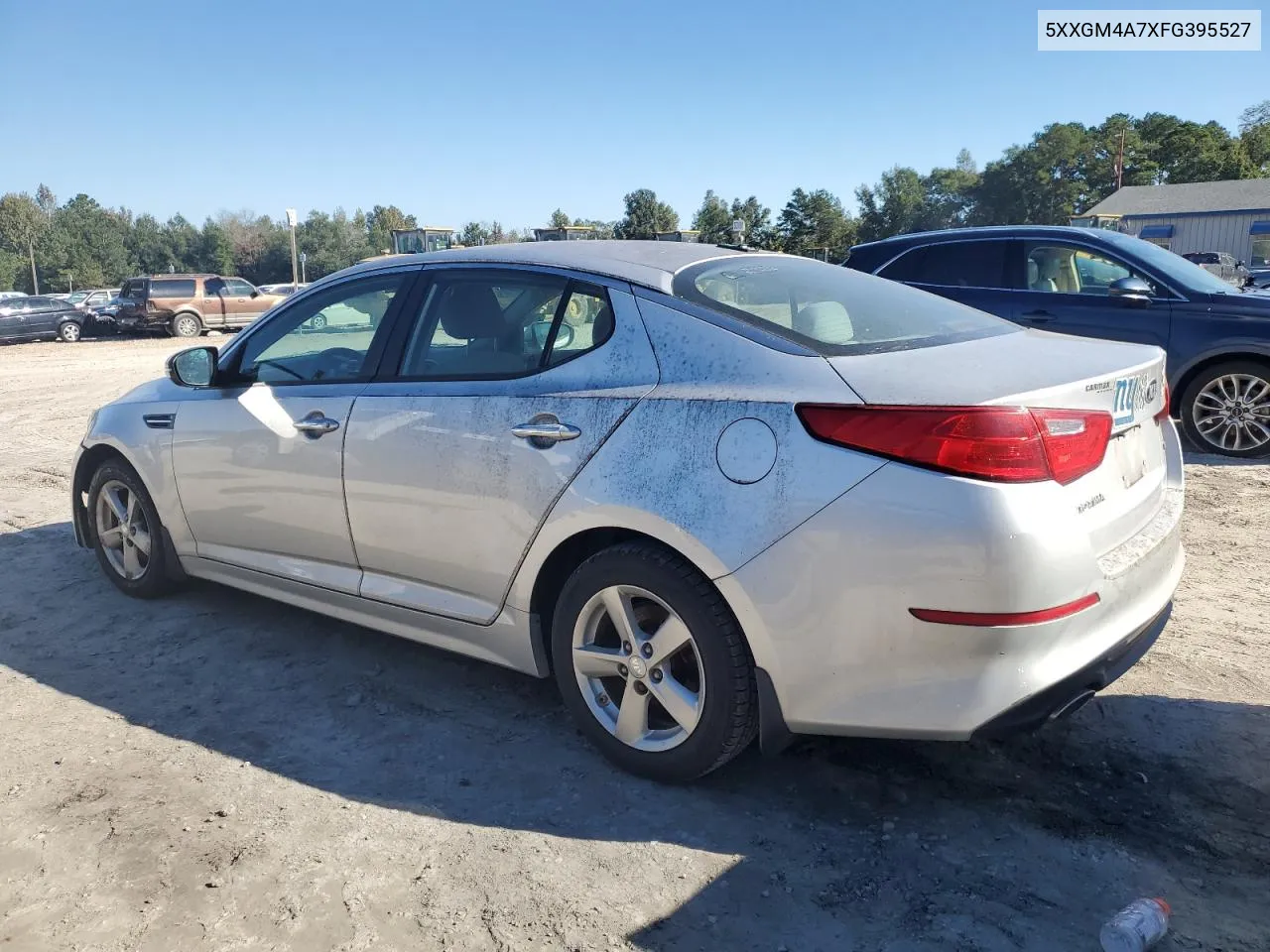 2015 Kia Optima Lx VIN: 5XXGM4A7XFG395527 Lot: 80986624