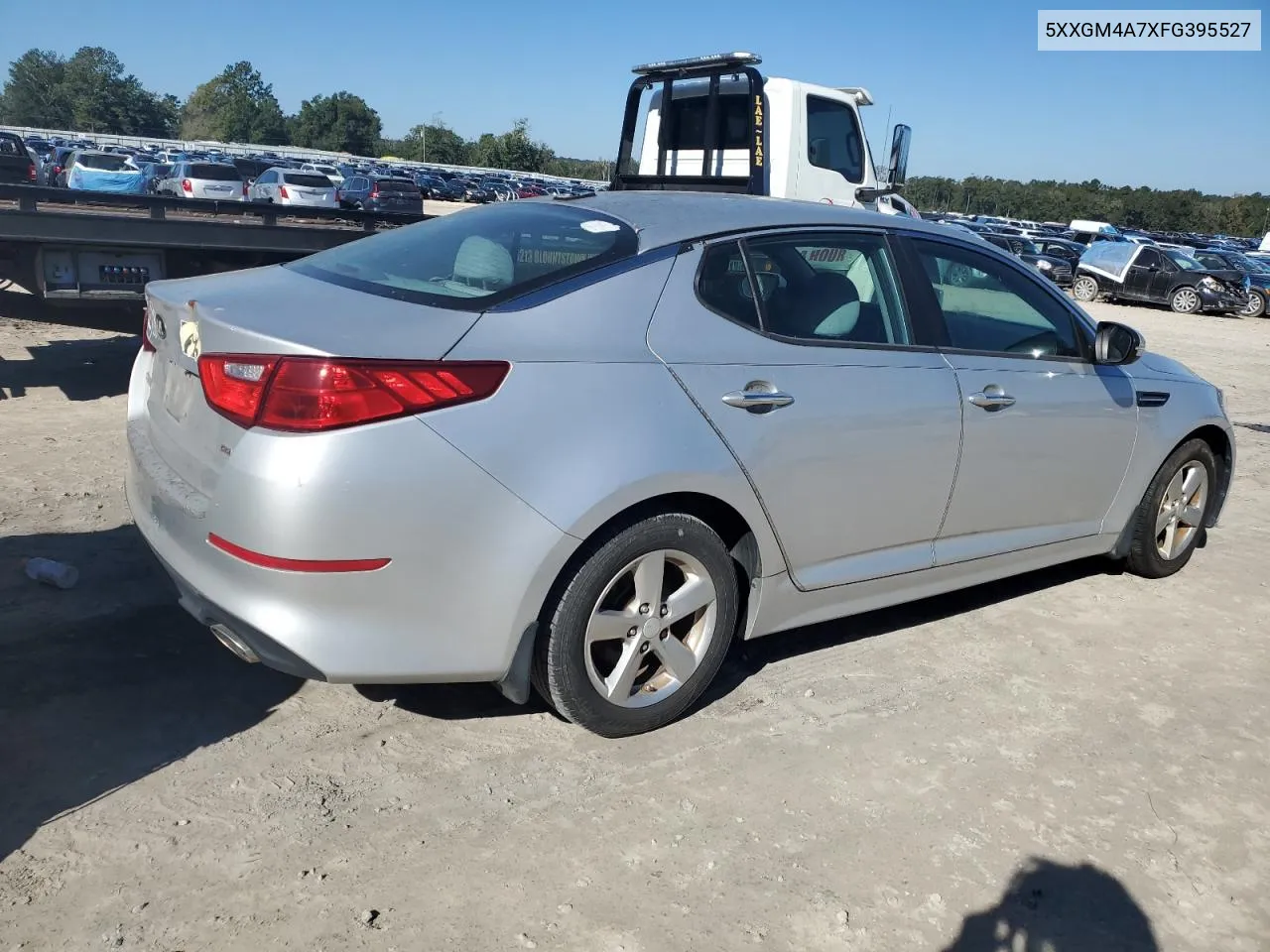 2015 Kia Optima Lx VIN: 5XXGM4A7XFG395527 Lot: 80986624