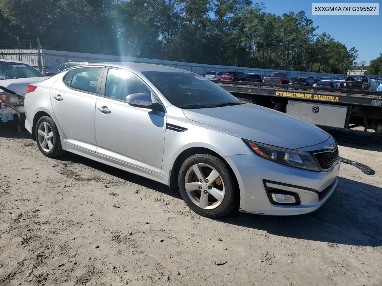 2015 Kia Optima Lx VIN: 5XXGM4A7XFG395527 Lot: 80986624