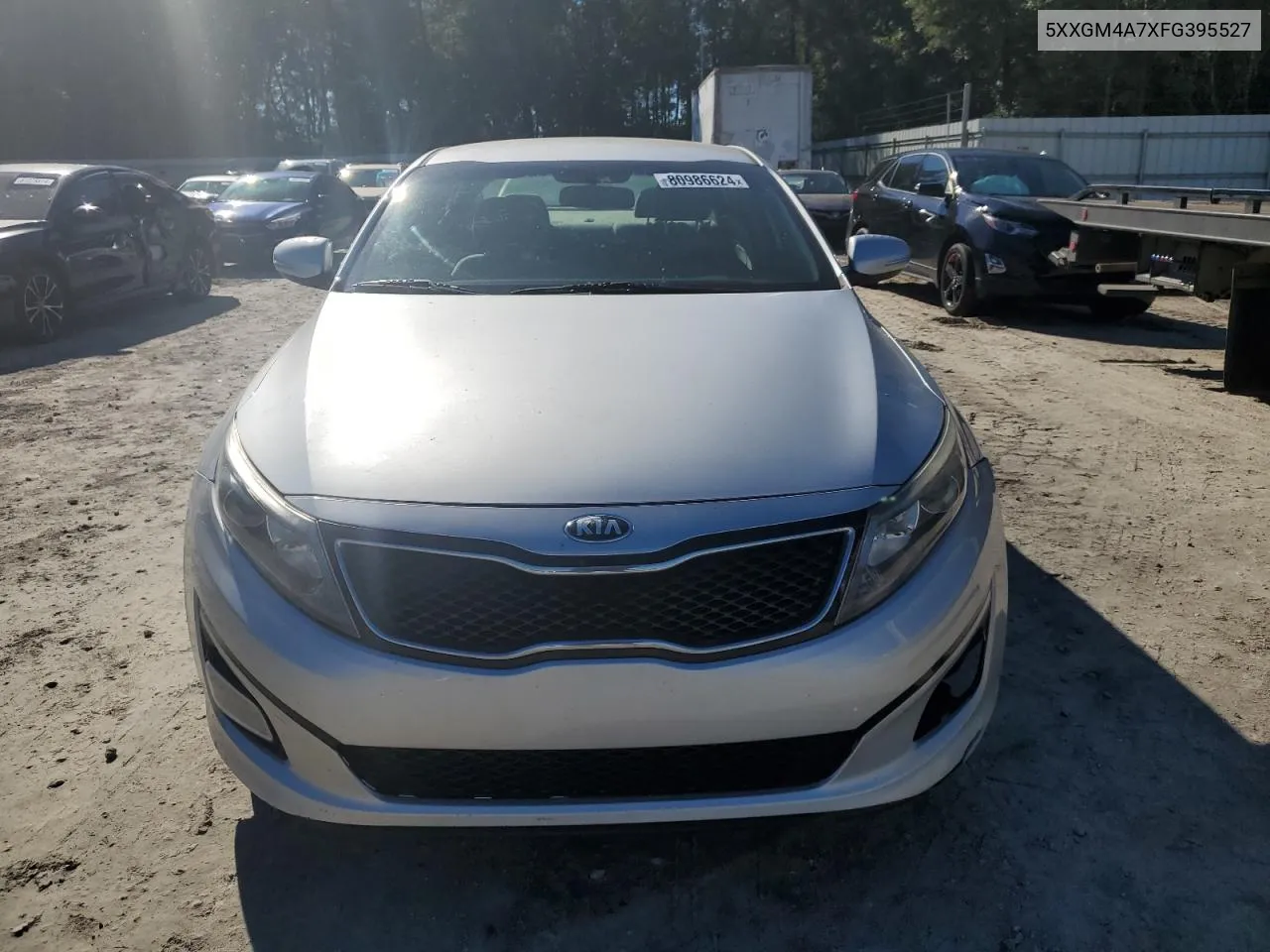 2015 Kia Optima Lx VIN: 5XXGM4A7XFG395527 Lot: 80986624