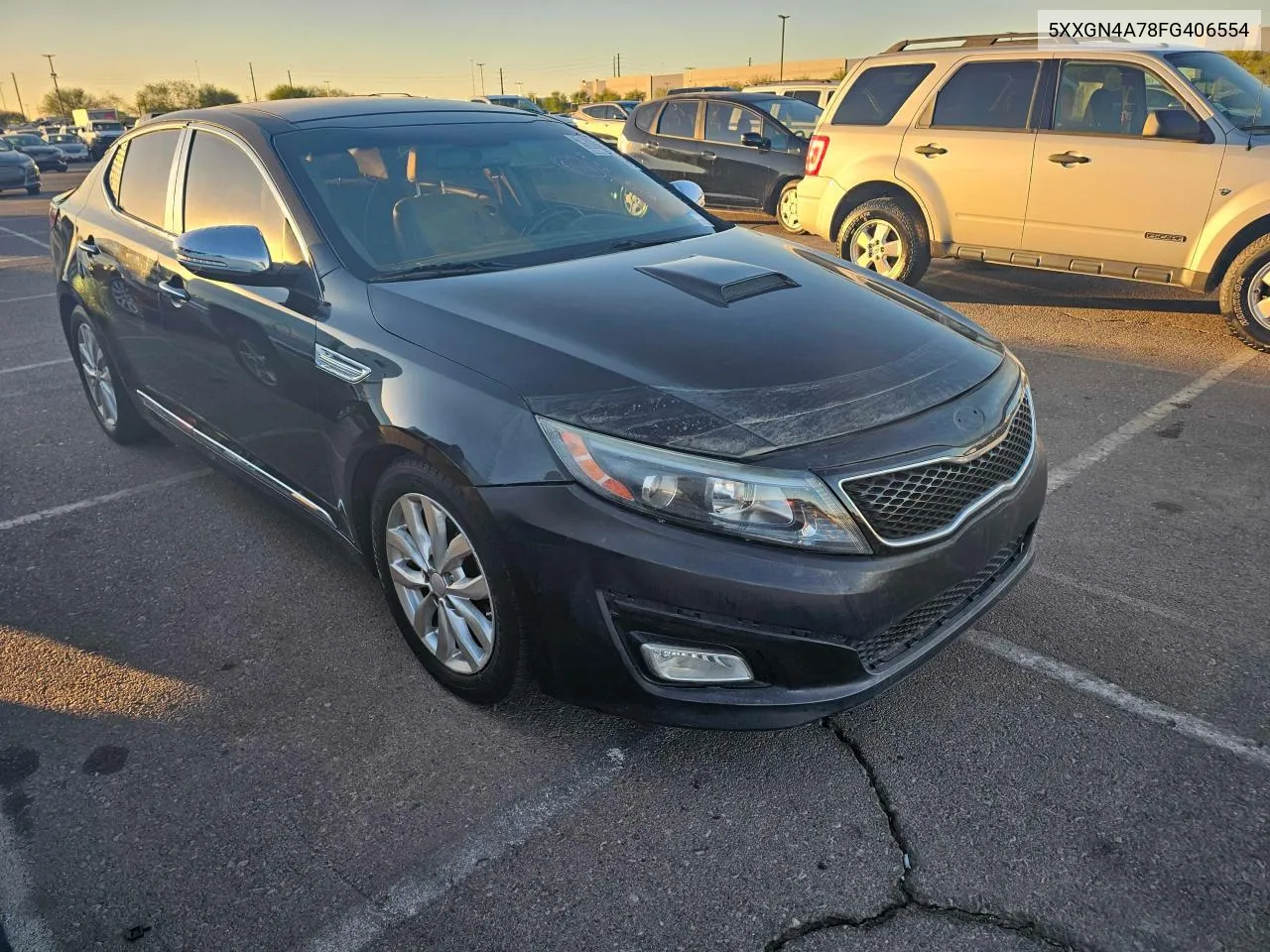 2015 Kia Optima Ex VIN: 5XXGN4A78FG406554 Lot: 81070134