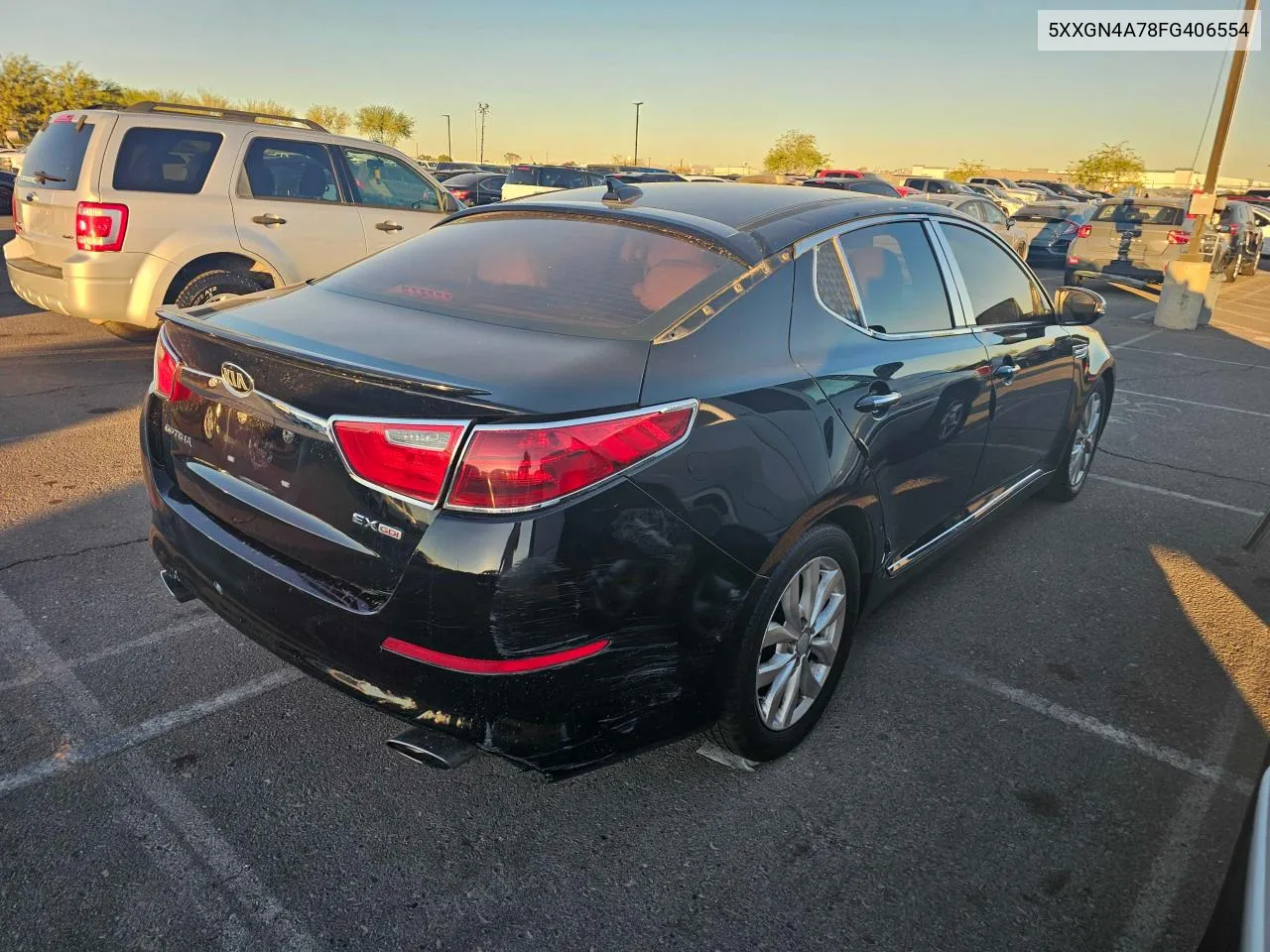 2015 Kia Optima Ex VIN: 5XXGN4A78FG406554 Lot: 81070134