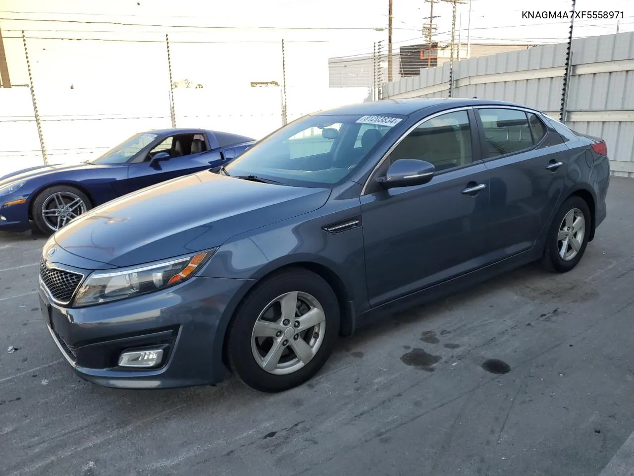 2015 Kia Optima Lx VIN: KNAGM4A7XF5558971 Lot: 81203834