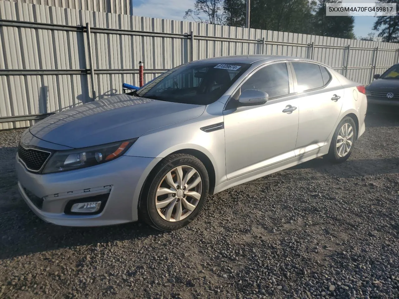 2015 Kia Optima Lx VIN: 5XXGM4A70FG459817 Lot: 81339674