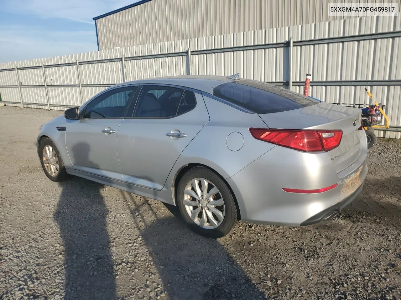 2015 Kia Optima Lx VIN: 5XXGM4A70FG459817 Lot: 81339674