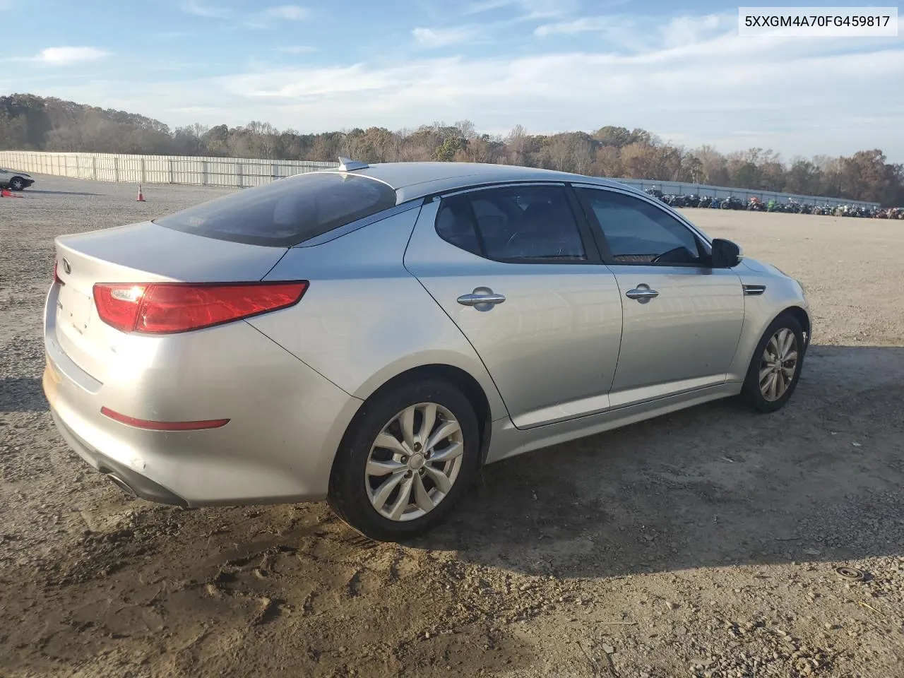 2015 Kia Optima Lx VIN: 5XXGM4A70FG459817 Lot: 81339674