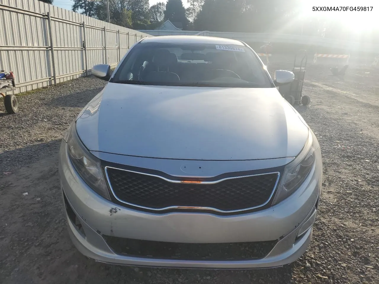 2015 Kia Optima Lx VIN: 5XXGM4A70FG459817 Lot: 81339674