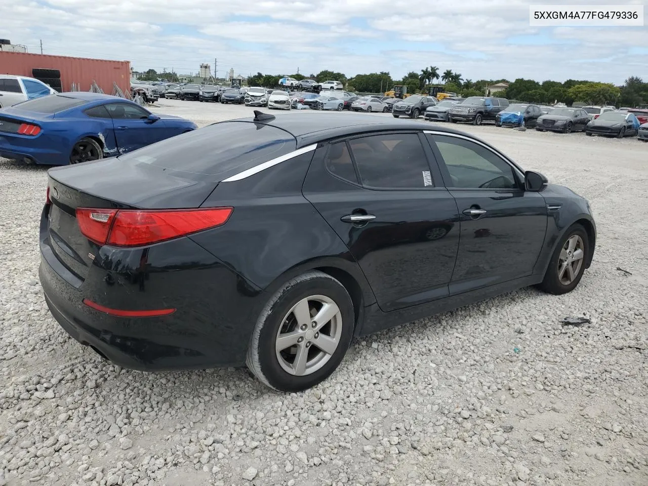 2015 Kia Optima Lx VIN: 5XXGM4A77FG479336 Lot: 81419544