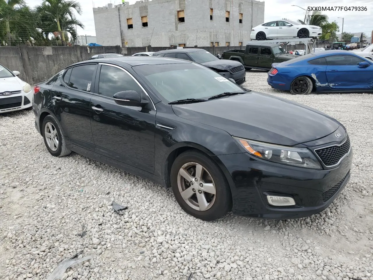 2015 Kia Optima Lx VIN: 5XXGM4A77FG479336 Lot: 81419544