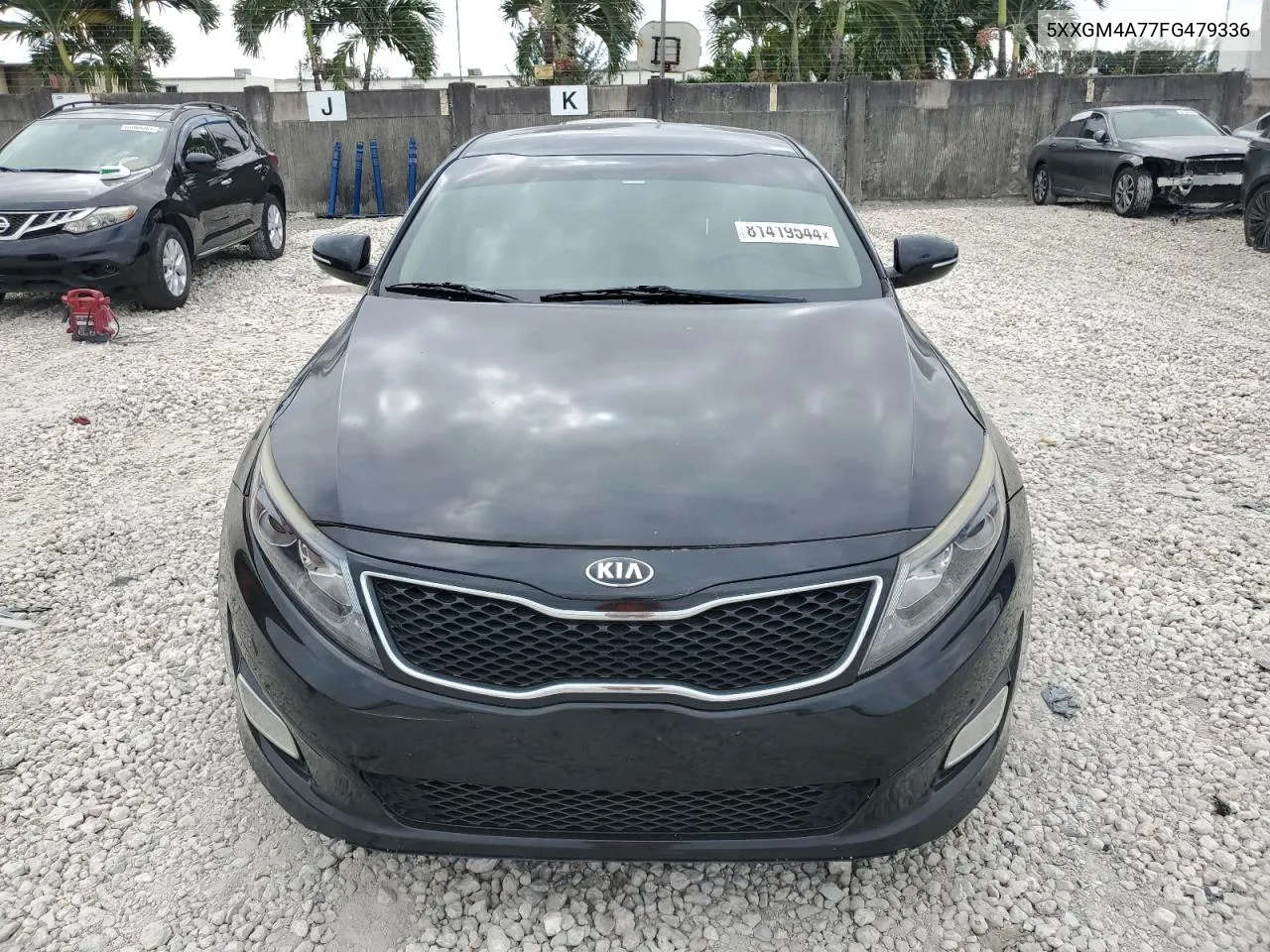 2015 Kia Optima Lx VIN: 5XXGM4A77FG479336 Lot: 81419544